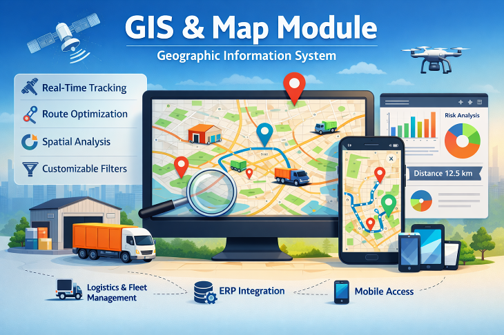 GIS və Xəritə Modulu